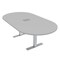 Skutchi Designs 45.25 in W, 71.5 in L, 29 in H, Engineered Wood Top, Grey HAR-RAC-46X72-T-ELEC-XD01 - alternate 1